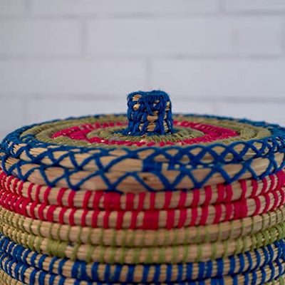 Flat Lid Culture Verve Moroccan Basket