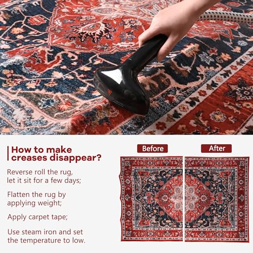 Tapis lavable doux pour chambre à coucher