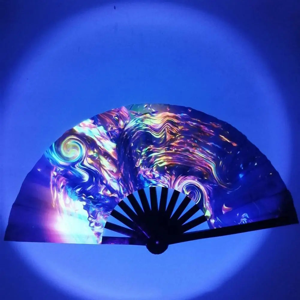 Colorful Bamboo Folding Hand Fan