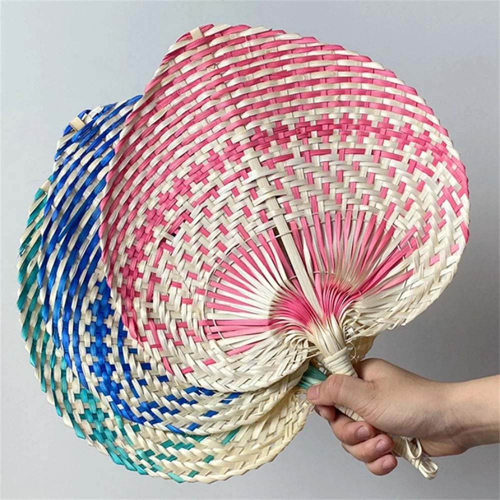 Heart Shaped Bamboo Handmade Fan