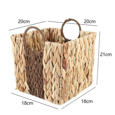 Nordic Water Gourd Grass Woven Portable Storage Basket