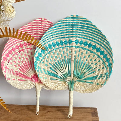 Heart Shaped Bamboo Handmade Fan