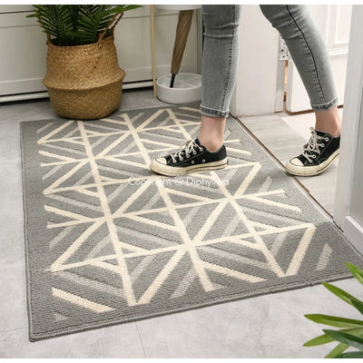 Diphylleia Moroccan Non-Slip Washable Rug