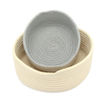 Round Cotton Rope Montessori Basket