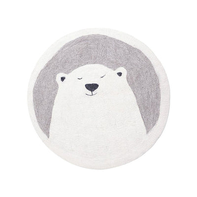 Round Carpet Children's Cartoon Bedroom Washable Fluffy Carpet