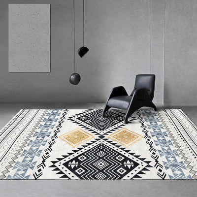 Modern Simple Moroccan Floor Mat