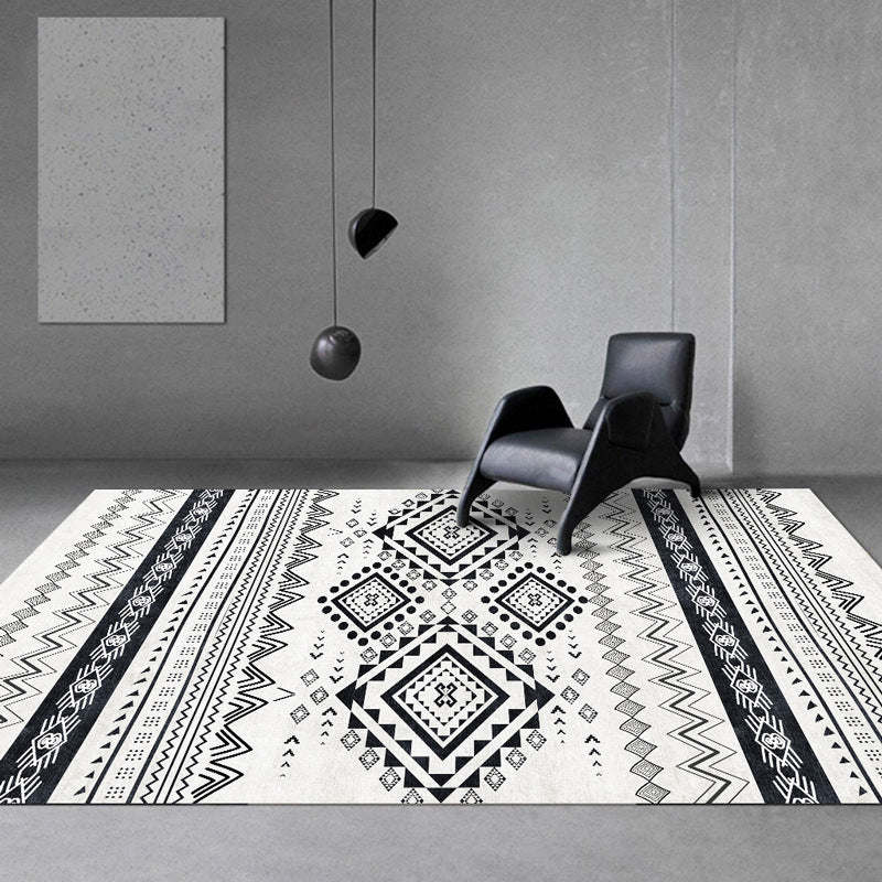 Modern Simple Moroccan Floor Mat