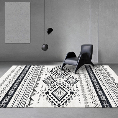 Modern Simple Moroccan Floor Mat