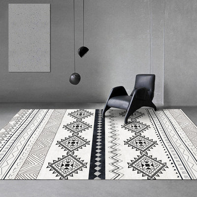 Modern Simple Moroccan Floor Mat